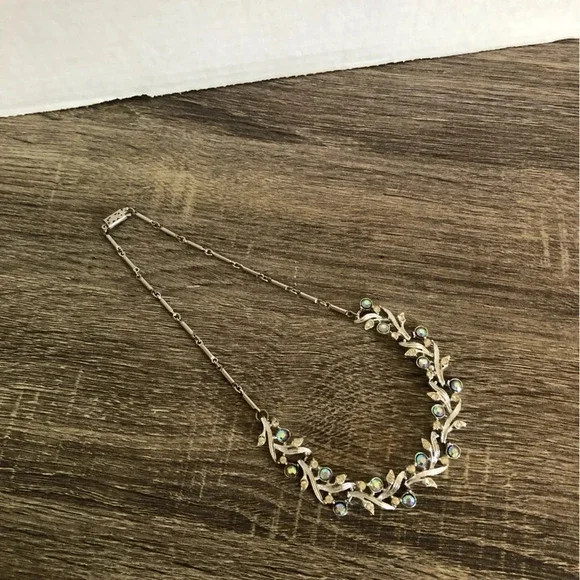 Vtg Rhinestone  Necklace - Picture 6 of 9